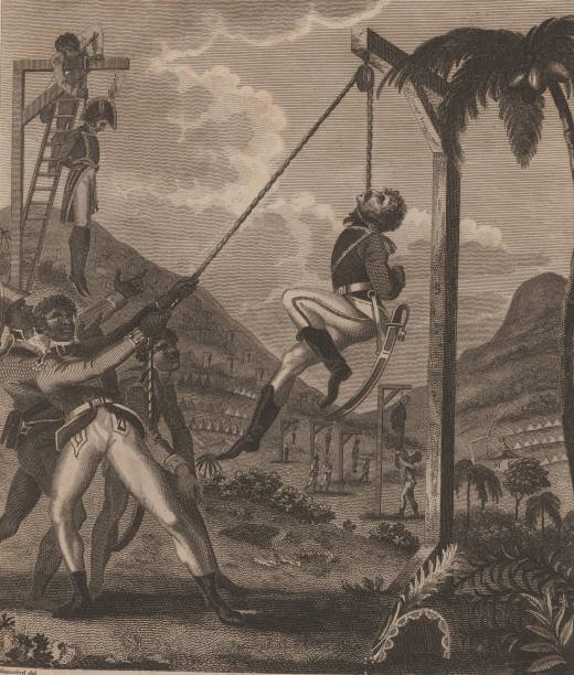 SankaraDispatch's tweet photo. This is how Haitian revolutionaries thanked the colonial terrorists for subjecting them to generations of slavery, brutality, and oppression. https://t.co/pXyeO538A1
