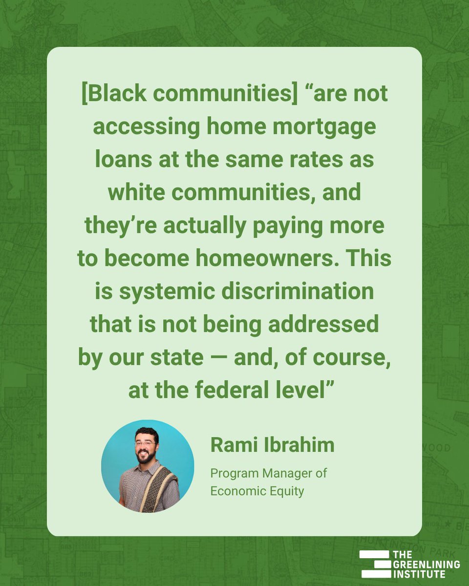 Greenlining's tweet photo. @SacObserver highlights racial disparities in mortgage lending as a key barrier to Black wealth, featuring insights from Greenlining’s Rami Ibrahim https://t.co/MFEuE3aquB https://t.co/V8ZZooRhxw