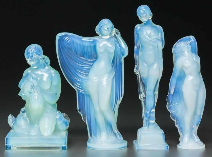 LeoDaVinciWave's tweet photo. French Art Deco opalescent glass figures of women, created by the designer Marius-Ernest Sabino (founded around the 1920s–1930s). https://t.co/JoWvKmpbSQ