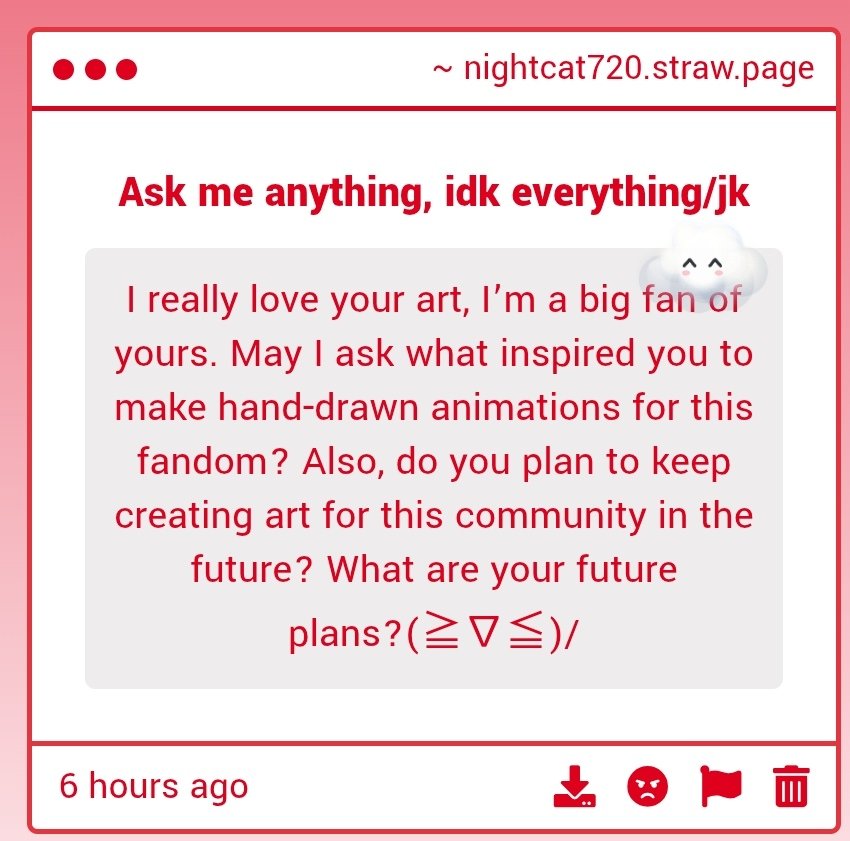 Nighty720's tweet photo. Actually, not really anything inspired me to draw for this fandom, just like oh I got an idea and I think that will be cool, so I draw

And yes I'll draw more of them, future plans is secret! Cuz I hope that each release will be unexpected or something like that https://t.co/hzoAJYNOxe