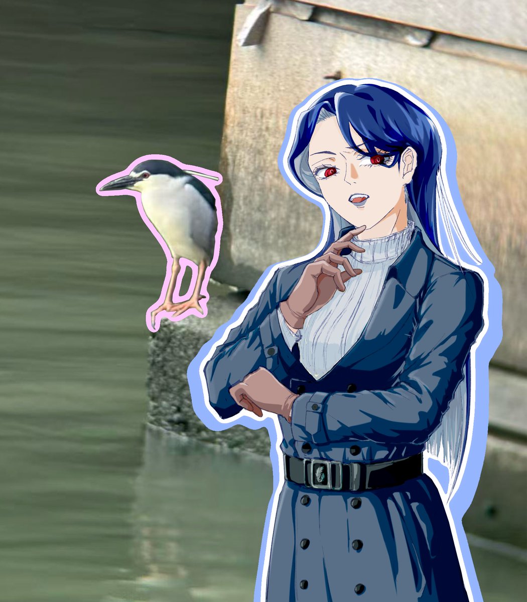 SpringOfCuckoo's tweet photo. Night heron, but as a girl.
#bird #Anthro https://t.co/JJmGOOkHLK