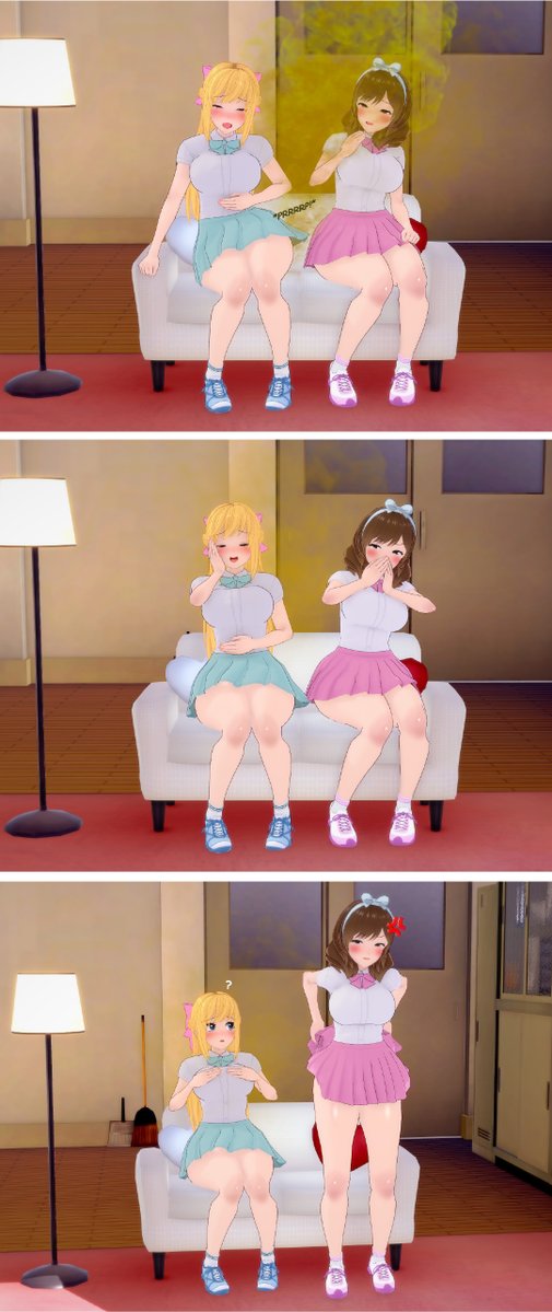 dgenstudio's tweet photo. Muna and her best friend Luci make a stink (reupload)
More in the thread 👇

CW: #fart #fartfetish #girlfart https://t.co/GJvwse1TD8