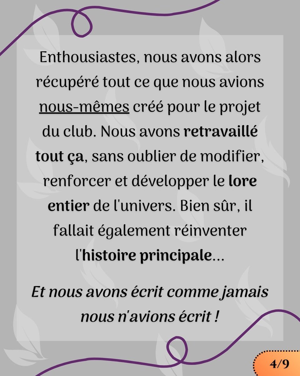 2PlumesDoxyter's tweet photo. Et nous voilà repartis pour le récit de nos aventures ! Aujourd'hui, on vous raconte la véritable naissance de notre grand projet Orizon.✨
[Pages 1 à 4 sur 9] https://t.co/qZVtI3TSGx