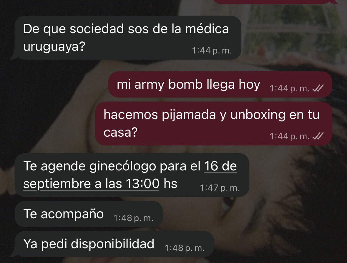 jeonggiuli's tweet photo. mi amiga se pudrió de q yo no quiera ir al médico https://t.co/WVnaKX7r4b
