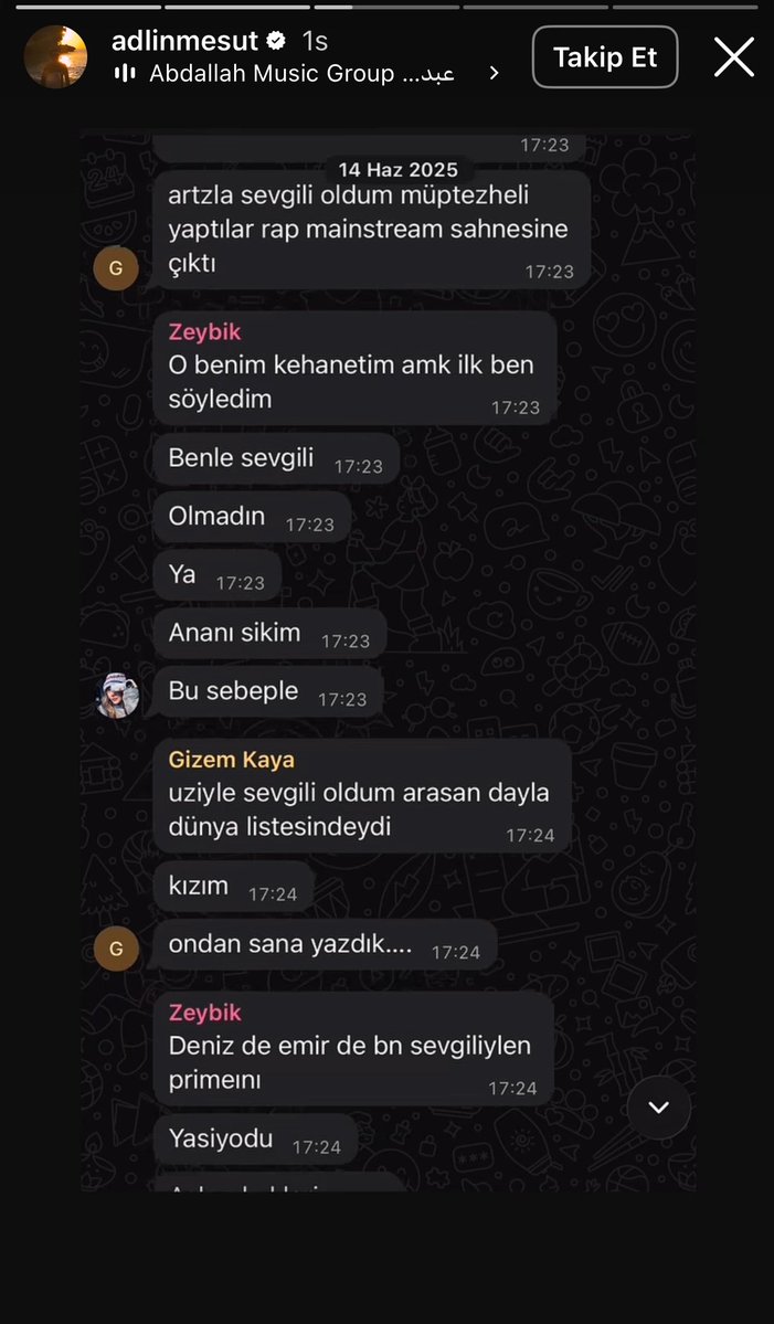 AstroDedikodu's tweet photo. Tolga akışın eşinin mesajlar patlamışş https://t.co/I4tJHPrUg9