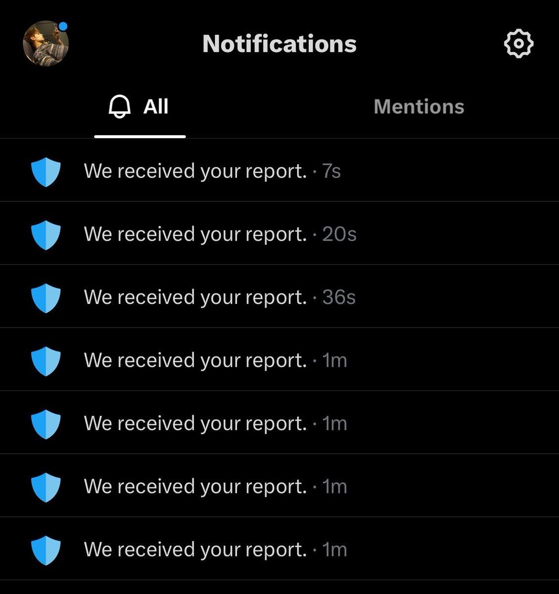 _oreenje's tweet photo. Melamba kanina pa nags-spam report?? jusq kaloka mga tao ngayon https://t.co/DQafLVn5c0
