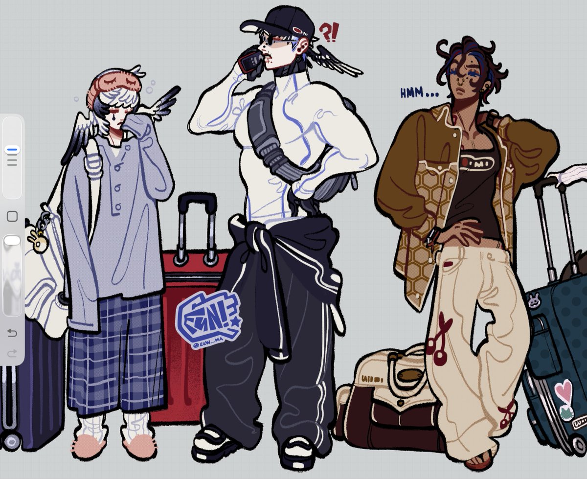 eun__ma's tweet photo. #oc vacation outfits bc i have vacation fomo https://t.co/RDo3ILHcCB