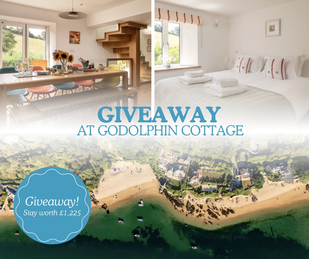 VisitDevon's tweet photo. ✨ Fancy a group getaway?

You could WIN a two‑night stay for up to 10 at beautiful Godolphin Cottage, worth £1,225, thanks to @GroupAccomm 🏡

🗓️ Valid between 5 October 2026 – 10 April 2027⁣

Enter now and get the gang ready for a cosy Devon break: https://t.co/frZQEQxOSc https://t.co/AYpiUP3DiT