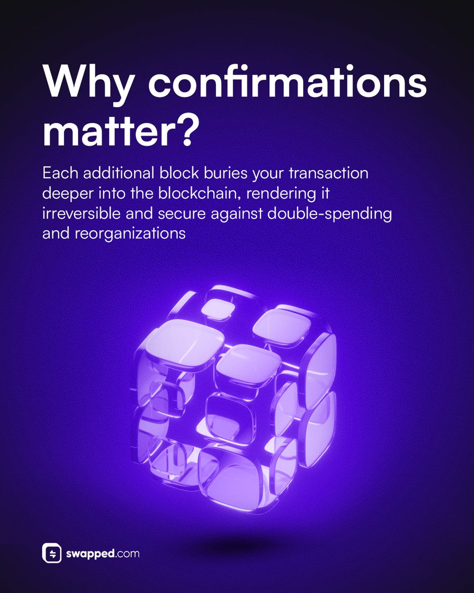 swappedcom's tweet photo. How many confirmations feel safe to you? https://t.co/lplhC017Hi