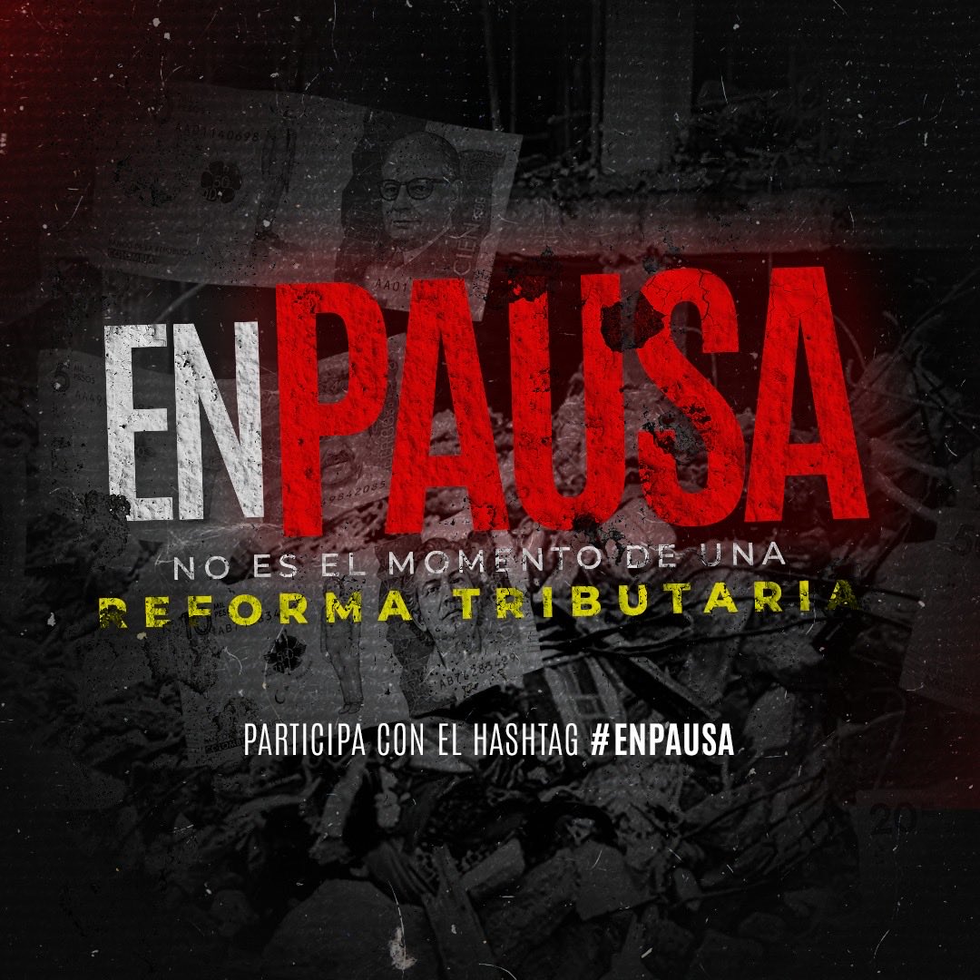 sara_murillo992's tweet photo. En momentos difíciles,se necesita saber cuándo hacer una pausa. Como Consejera de Juventud de MIRA, respaldo aplazar la Reforma Tributaria. Primero, atender las necesidades de la gente y del país; después, tomar decisiones con cabeza fría y cuentas claras. #EnPausa #NoEsElMomento https://t.co/fIwtZWY0TV