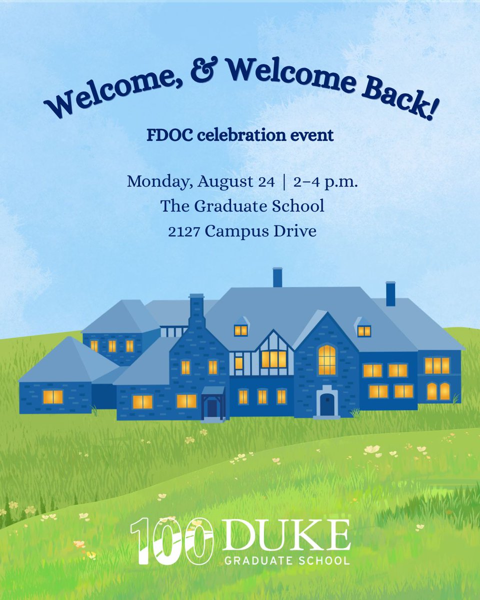 DukeGradSchool tweet picture