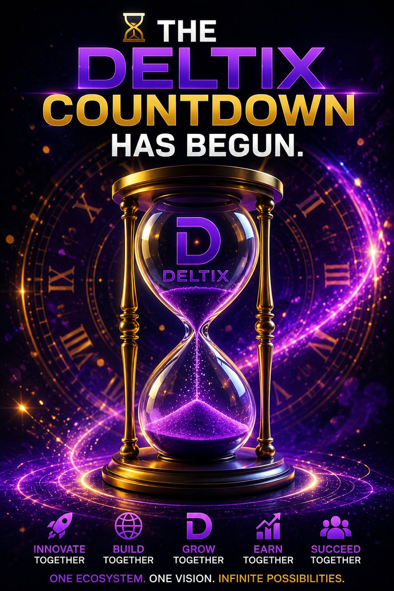 Akee1900's tweet photo. ⏳🔥 THE DELTIX COUNTDOWN HAS BEGUN!
The clock is ticking. A new chapter is approaching. 🚀💜
Innovate. Build. Grow. Earn. Succeed.
Together. 🌐
#ANetwork #ANet #wANet #DLTX #wDLTX https://t.co/RRfAsOxTLI