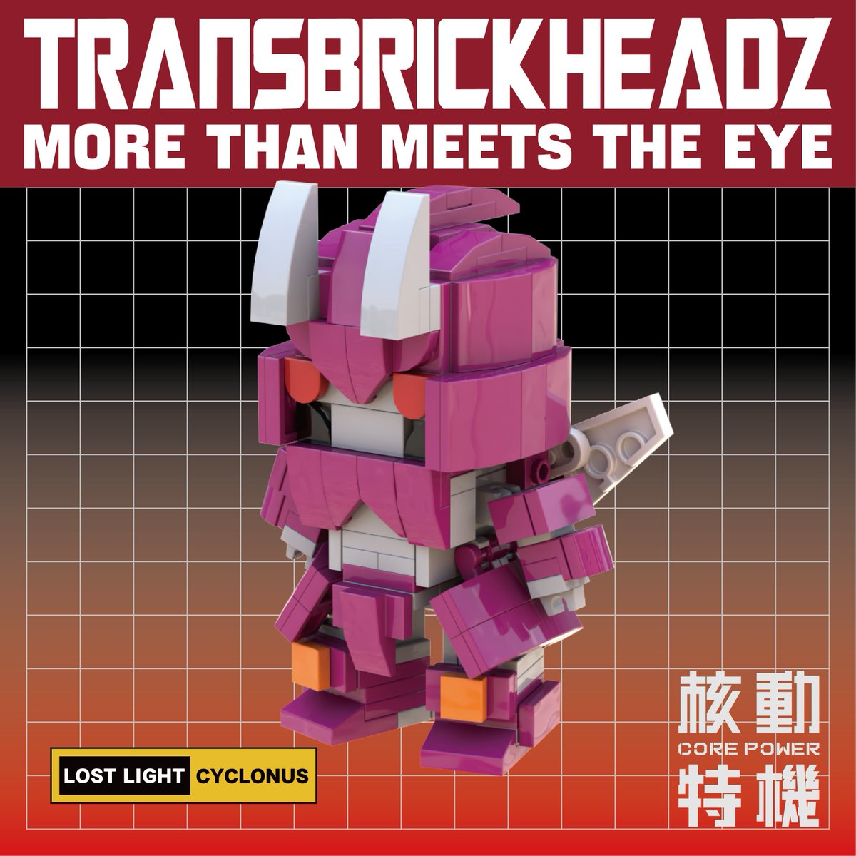 Logan1Xu's tweet photo. I really dont know what kind of purple Cyclonus is... so i just made two versions of him... #transformersIDW #MTMTE #CYCLONUS #TAILGATE #CYGATE #WHIRL #BLOCKHEADZ https://t.co/K3sHSOcoNn