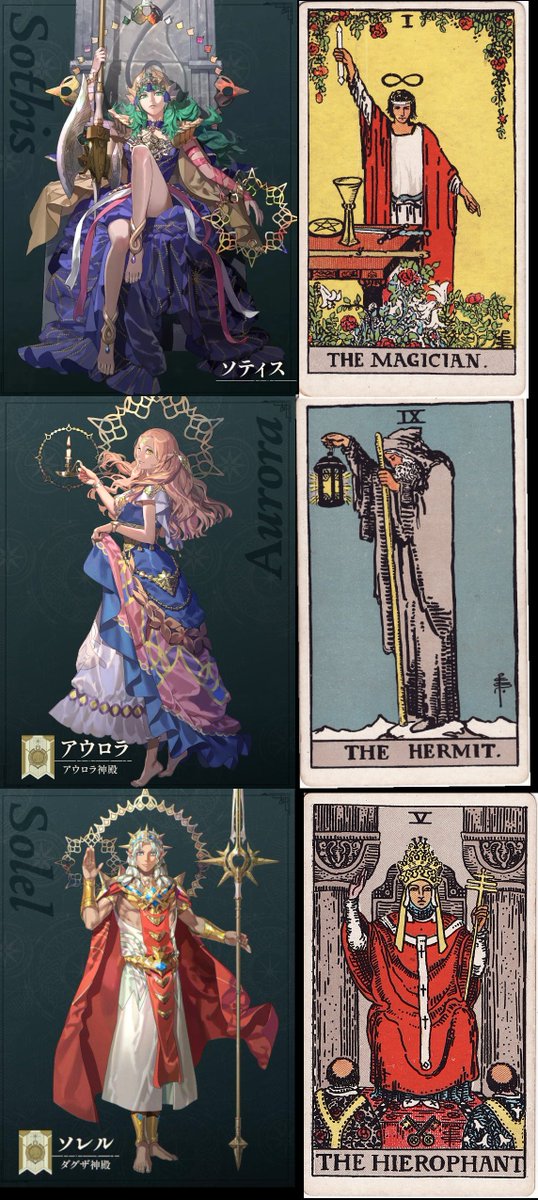 EthlynThighs776's tweet photo. i really love the themeing of the gods in fortunes weave i cant wait to make a big pic like this once we get all of the full arts https://t.co/IPUZXD7ajm