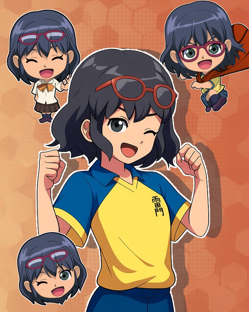 CAZADORX7's tweet photo. Me tomé la molestia de recortar las ilustraciónes de las gerentes en el juego de inazuma eleven cross.
Excepto a Silvia/ Aki a ella la tuve que terminar de dibujar haha! ya que su ilus no sale completa!
y Ademas coloqué mis dibujos de ella estilo chibi para acompañarlas!! y salio un bonito edits de las gerentes!

Me gusta mucho dibujar a las gerentes, ojala tuviesen mas protagonismo!
Se olvidaron de Fuyupe/ Camelia.. R.I.P
#inazuma #inazumaeleven #イナズマイレブン
