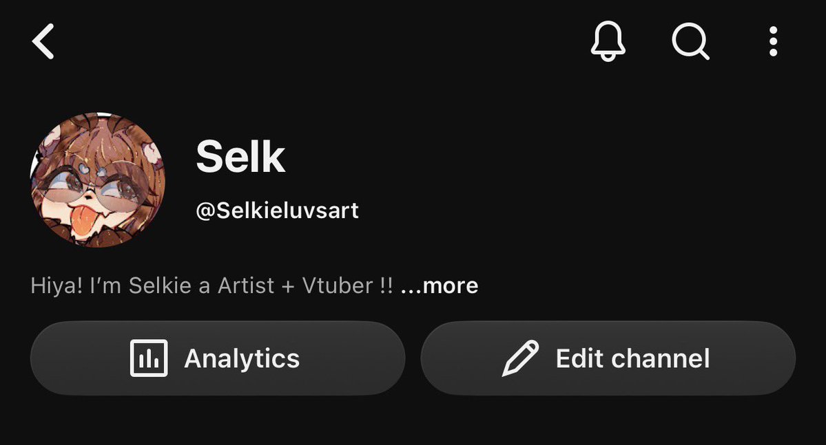 SelkieLuvPaws's tweet photo. I made a youtube channel :3 https://t.co/fsIZRsizML