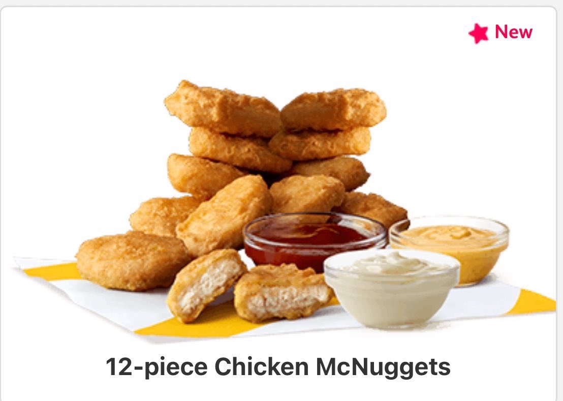 Saood222's tweet photo. @McDonaldsKSA ناجتس الدجاج و صار صوصين ✌🏻 https://t.co/oC7a47kYDx