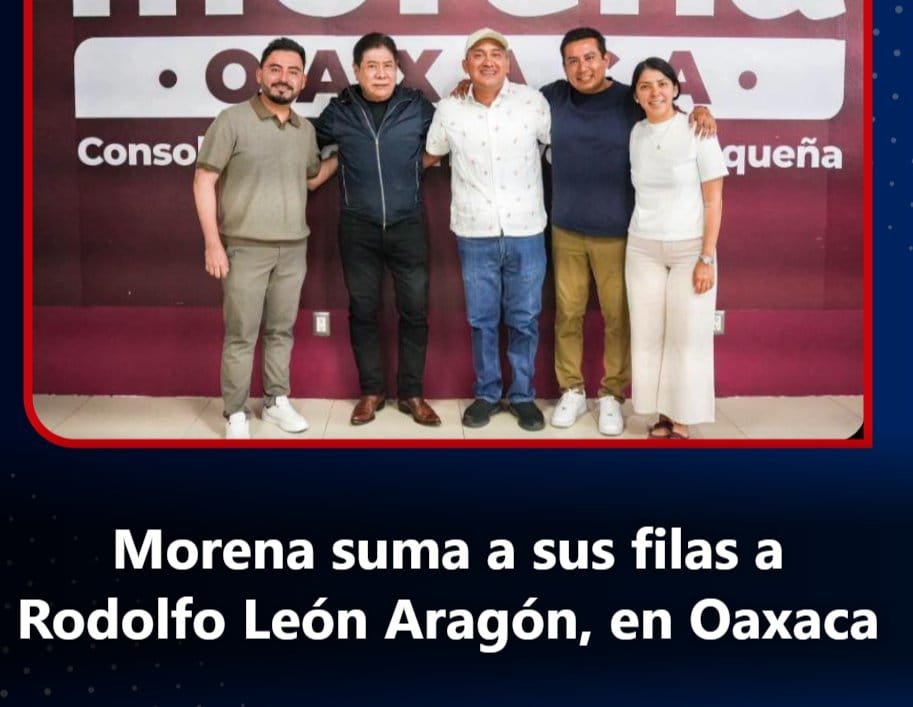 ContraProMx's tweet photo. 📢💬 @PartidoMorenaMx : RODOLFO LEÓN ARAGÓN - #CocoLeon - NO FORMA PARTE DE MORENA, NI SE INCORPORARÁ A NUESTRAS FILAS
Comunicado
Ante la publicación difundida en algunos medios de comunicación en la que se afirma que Rodolfo #LeónAragón, conocido como “Coco León”, se habría incorporado a Morena, manifestamos lo siguientes:
Rodolfo León Aragón no forma parte de Morena, ni se incorporará a nuestras filas. Por lo anterior, cualquier publicación, fotografía o información que presente a dicha persona como integrante de Morena no representa la postura oficial del partido.
Morena subraya que las responsabilidades, nombramientos y representaciones correspondientes del partido son facultades exclusivas del Comité Ejecutivo Nacional.
La postura de Morena nacional difiere de @MorenaOaxacaOf quienes hace unos días presentaron al el exedil de @SalinaCruz #Oaxaca como un nuevo integrante del partido guinda; en la imagen difundida aparece Alejandro Armas, líder estatal y otros reconocidos personajes arropando a #LeónAragón