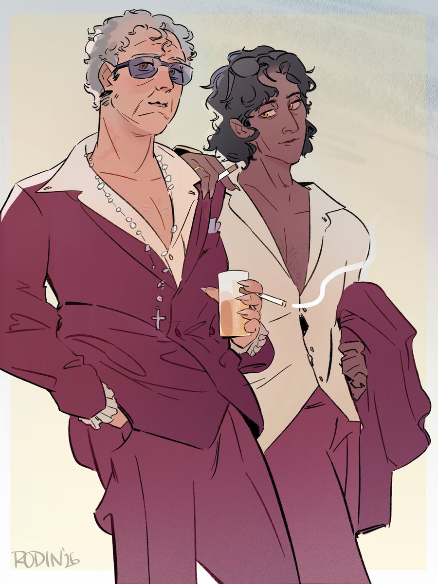 roiidart's tweet photo. #DMWEEK day 5: matching outfits 
#iwtv #iwtvfanart #devilsminion #danielmolloy #thevampirearmand https://t.co/LsUm1Z0yov