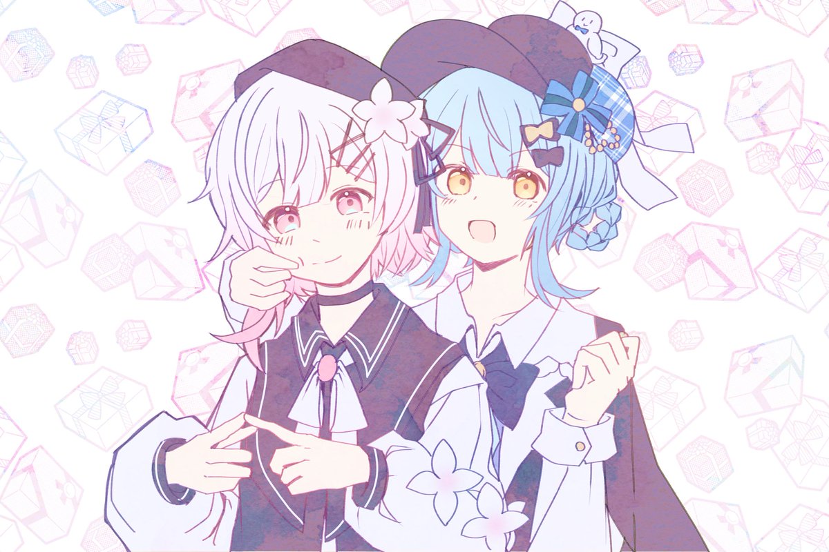 Emajuxueli's tweet photo. #桜羽工マ #橘シェリー #魔法少女ノ魔女裁判 #まのさば二次創作 #シェリエマ https://t.co/gaFPwZZQh7