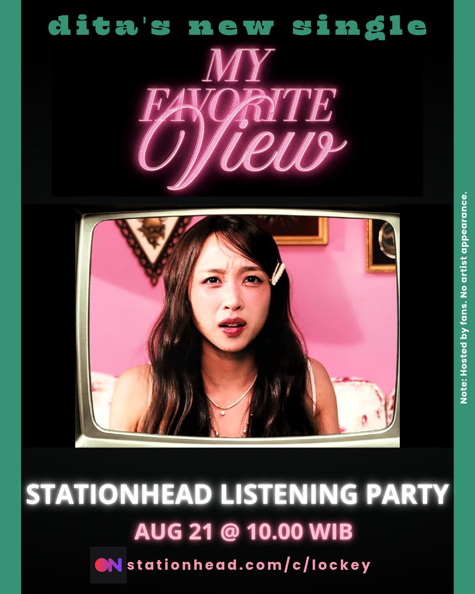 redbrownsugar's tweet photo. Hello, ditamin! 🤍

Join us in streaming dita's upcoming release "MY FAVORITE VIEW"!

📅 Aug 21, 2026
🕚 12 p.m. KST (10.00 WIB)
🔗 https://t.co/FF18PyqaYz

See you there tomorrow! 👋

#DITA #디타 https://t.co/z2XsALaRRy