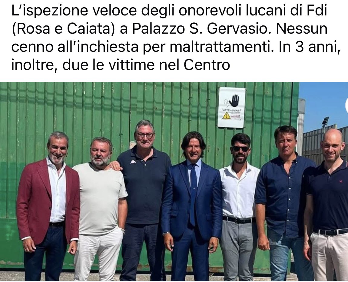 dukana2's tweet photo. Sono andati a fare una passeggiata nel lager della #Basilicata e hanno detto #Tuttapposto! #HannoILagerNelleVene #Basilicata #FratelliDiLager https://t.co/JJilKEOR87