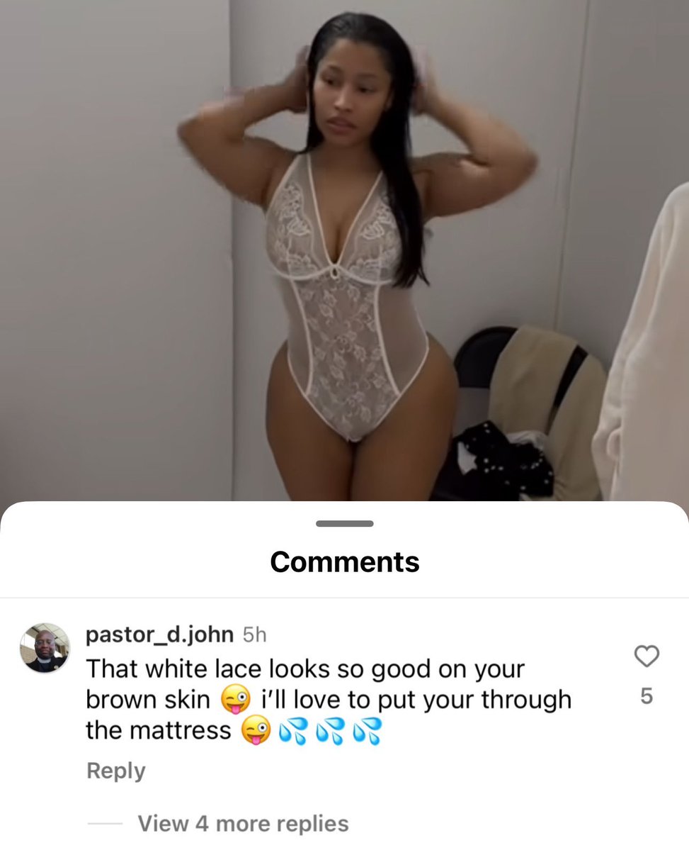 nickivolt's tweet photo. The way Nicki had this pastor going crazy.. 😭😭 https://t.co/79rYlmZdR8