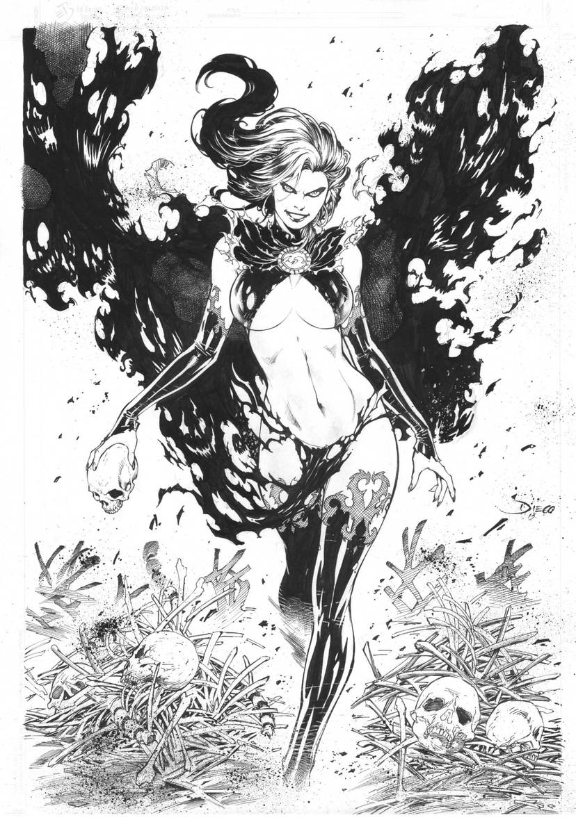 iamluke85's tweet photo. #goblinQueen artwork by #DiegoBernard https://t.co/CGDRL0hLJc