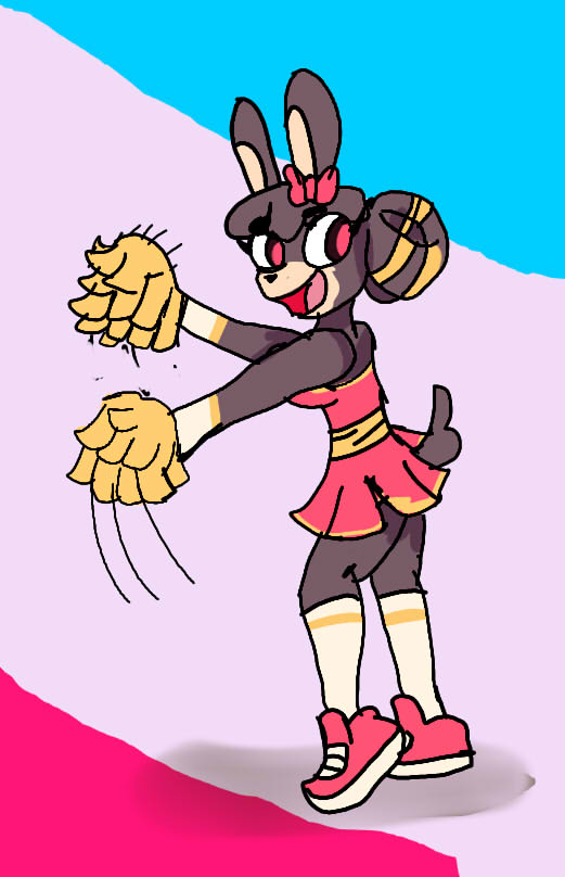 Cartoontriper1's tweet photo. I'm really love Cheerleading Zhima from @DiivesArt 
 #diives #xingzuotemple https://t.co/NIZsyXLJaU