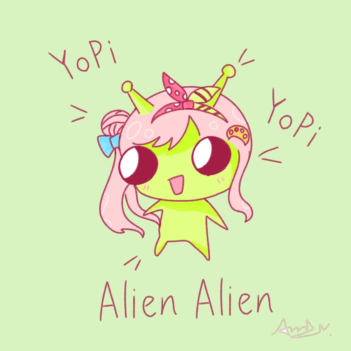 KimUiy46571's tweet photo. Alien👽🎨
 #ioarts https://t.co/fPJBL0weDU