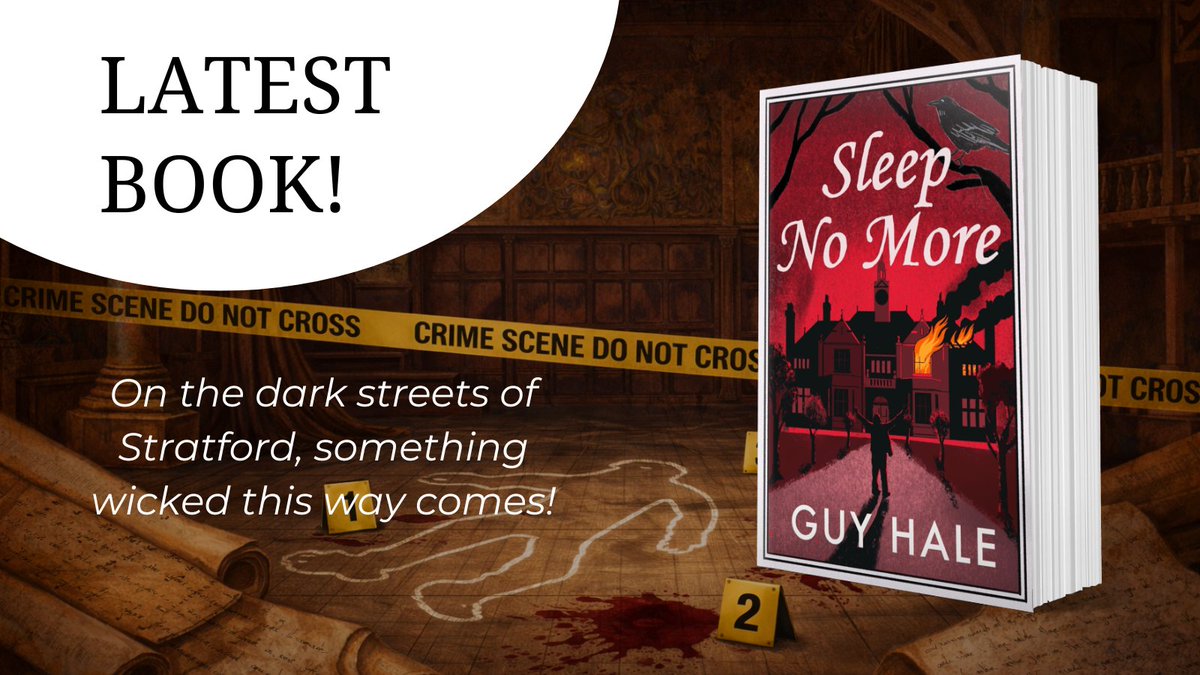 bullingtonpress's tweet photo. Buy Sleep No More by @HaleWrites direct from our website.

https://t.co/8Rfw7LTujU

#CrimeFiction #ShakespeareMurders https://t.co/7sZsybhJKb