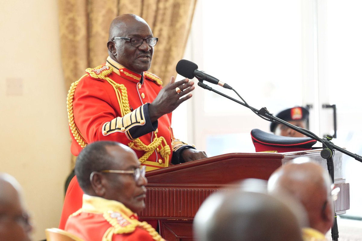 KagutaMuseveni's tweet photo. I congratulate the retiring Generals for the great contribution they have made to the UPDF. The Army and the NRM have been able to build peace and security in Uganda because of many factors, including our ideology of patriotism, modern military technology and the strength of our national economy.