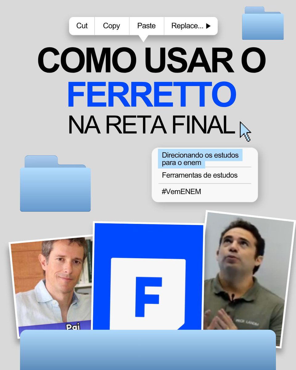 studies_lala's tweet photo. Threadzinha de como usar o Ferretto nessa reta final e direcionar os seus estudos💙

#enem #ferretto #vestibular #studytwt https://t.co/tpjLpjnkFk