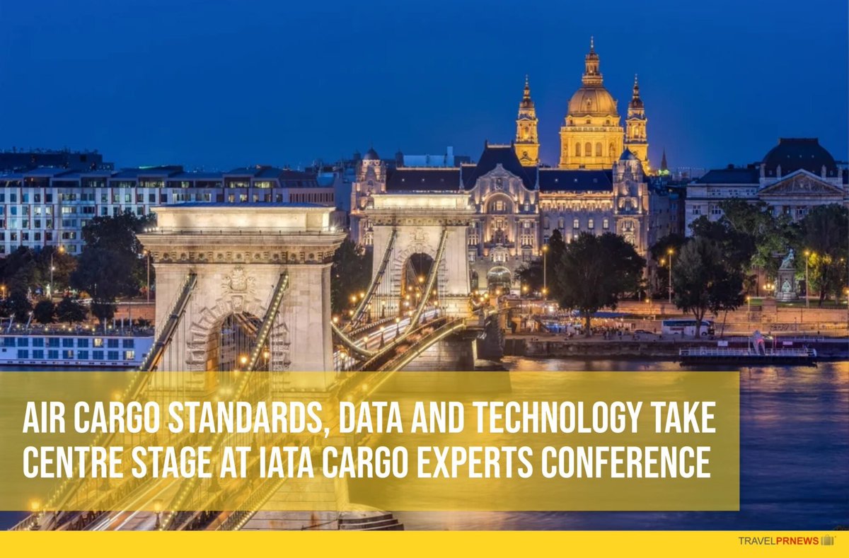 travelprnewscom's tweet photo. Air Cargo Standards, Data and Technology Take Centre Stage at IATA Cargo Experts Conference https://t.co/Iohh4FOAYB #IATACargoExpertsConference #AirCargoOperations #IATA #Conference #DigitalCargo #PharmaLogistics @IATA https://t.co/JwhehsYV18