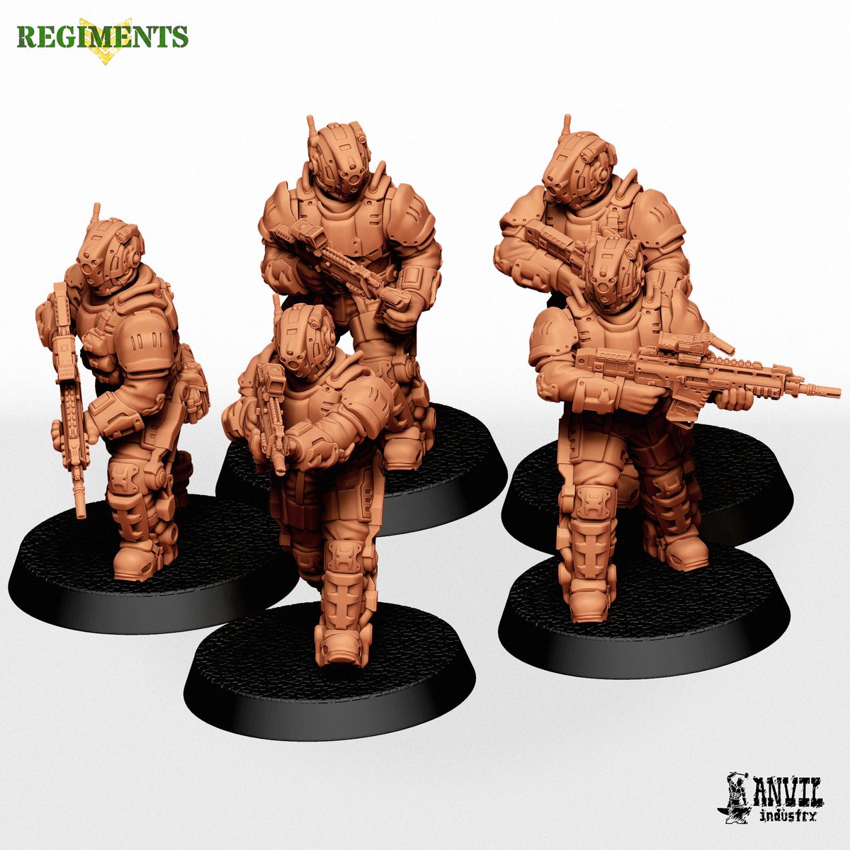 Anvil_Industry's tweet photo. The Drop Trooper specialists range is now available on our webstore !
https://t.co/iEDiutegx1
#anvilindustry #anvilindustries #anvildigitalforge #3dprinting #ondemand #patreon #tabletopgaming #miniatures #wargaming #28mm #conversions https://t.co/s6N0ZcnUqZ