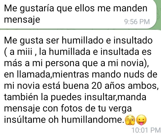 infidelidadrea2's tweet photo. ESTE HOMBRE QUIERE SER INSULTADO Y HUMILLADO 🔥🔥

Si te produce morbo HUMILLAR A UN CORNUDO, envíale mensaje o llámalo en telegram (su @ es el que aparece en las fotos/vídeo) https://t.co/MzdgAWjzYL