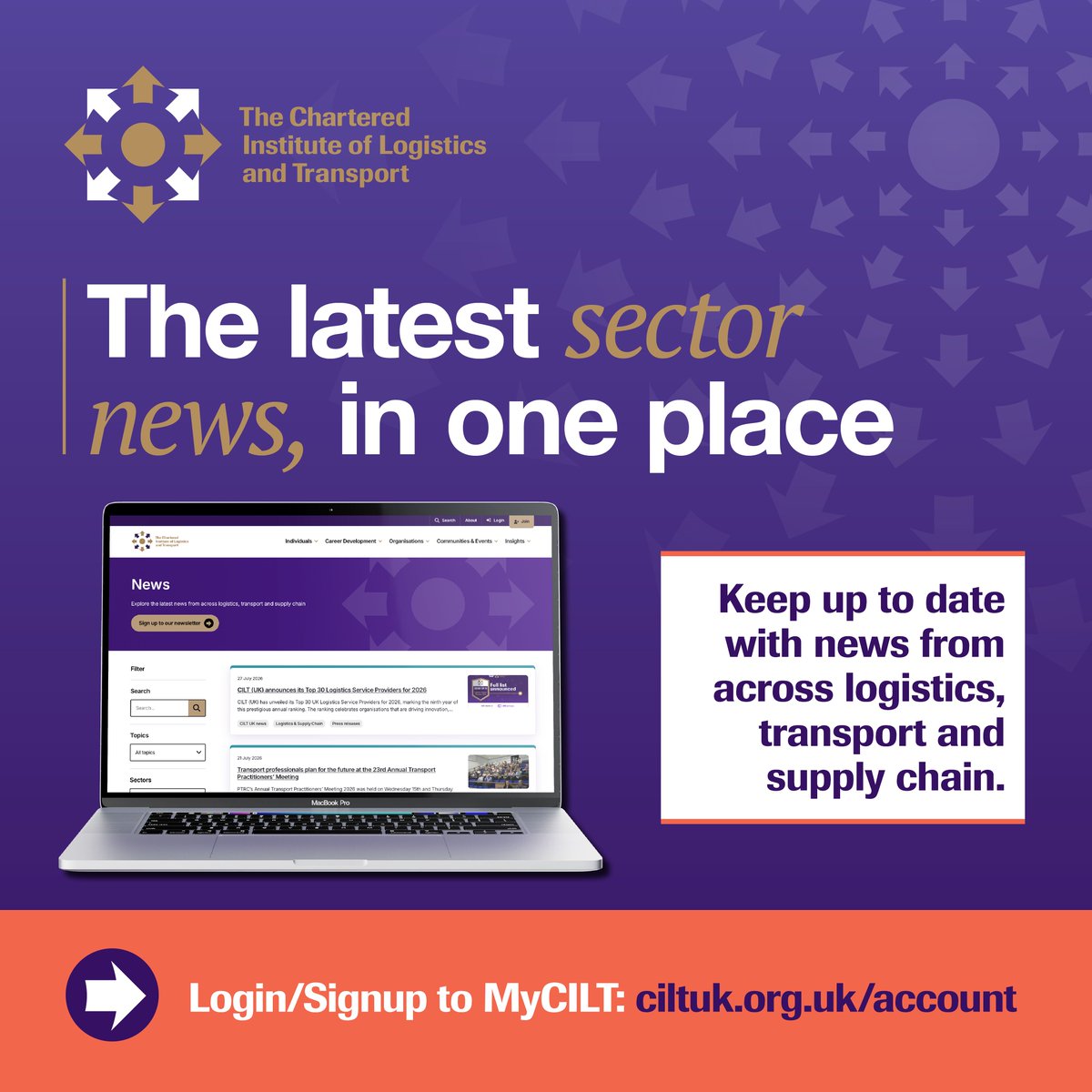 ciltuk's tweet photo. Your new MyCILT member area is live, giving you instant access to member resources!

🔗 If you are already a member, register using the email address we hold for you, click the link in the verification email, and create your new password to begin: https://t.co/mGf4zywZy2 https://t.co/QVSTFlKFFw