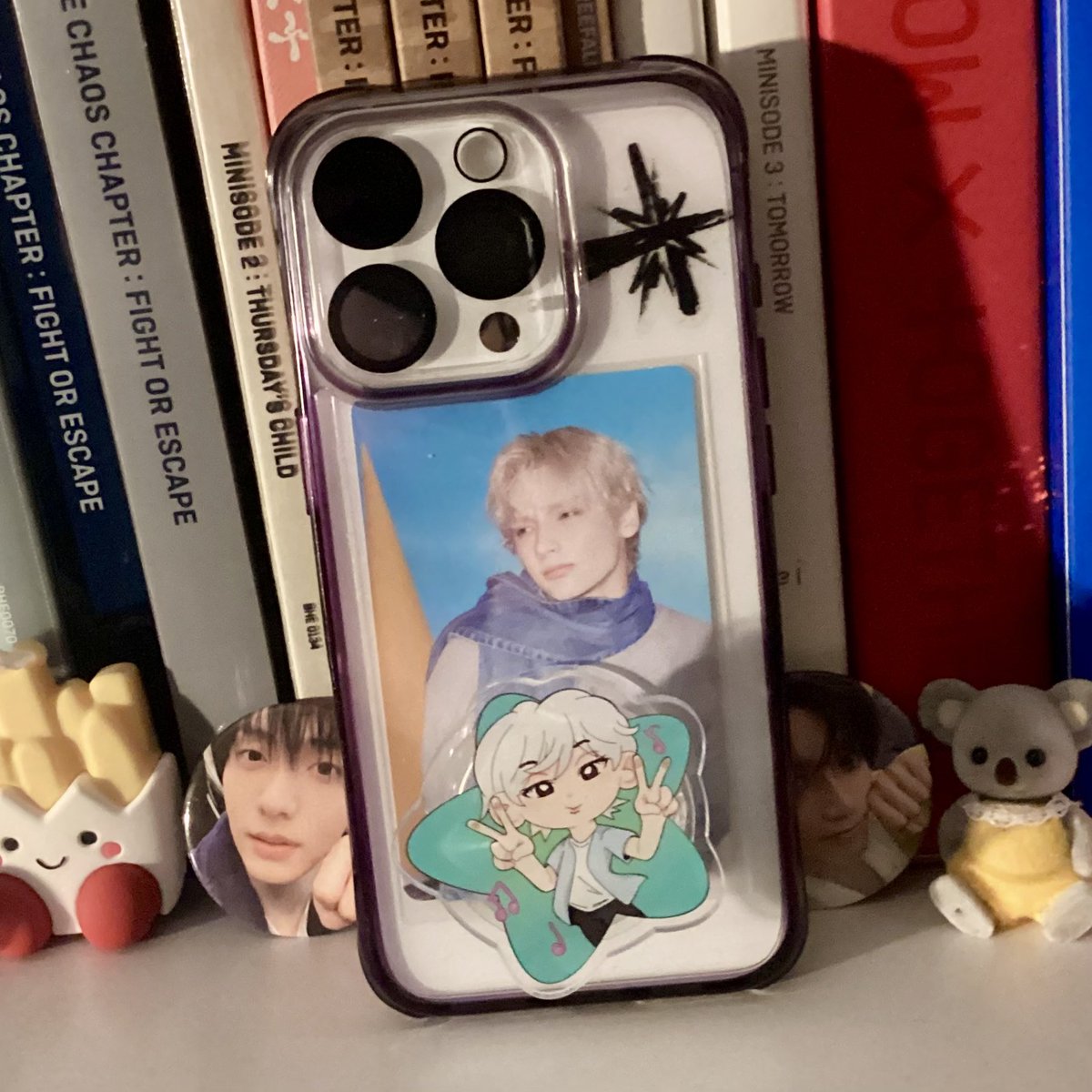 aegiteeth's tweet photo. phone grip (⌒▽⌒)☆ https://t.co/ucfkwyc81A
