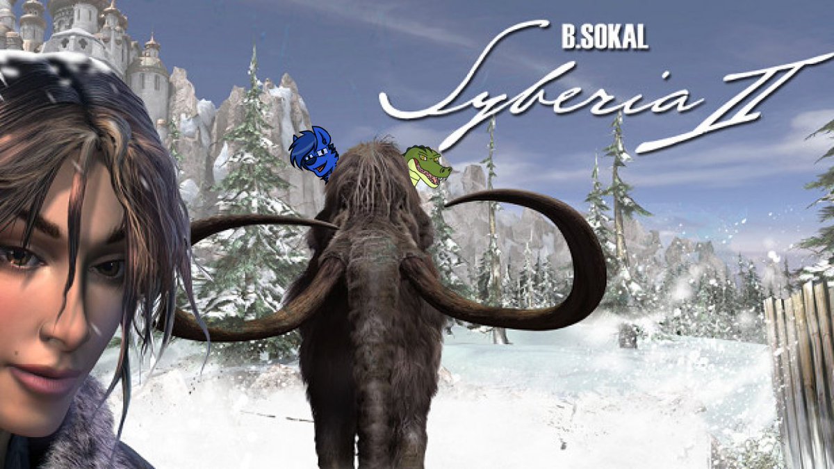PawpadsGaming's tweet photo. 🔴NOW LIVE🔴
=Syberia 2=
Hey Wolfen, We're going back to the original sequel with Siberia 2 (2004)
There maybe mamoths ahead!
What could possibly go wrong?!
https://t.co/IxY4WPvL27 https://t.co/Hsa2WoUgUu