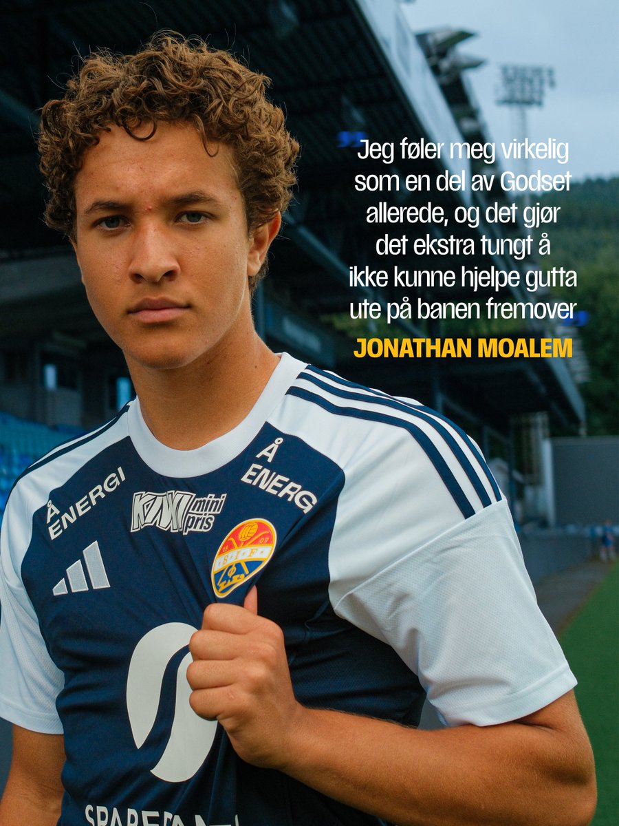 godset's tweet photo. Jonathan pådro seg en skade i kamp mot Ranheim. Nærmere undersøkelser viser at han mister resten av sesongen 😔

Vi ønsker Jonathan riktig god bedring og lykke til med opptreningen! 💙 https://t.co/0aa9uZZpBD