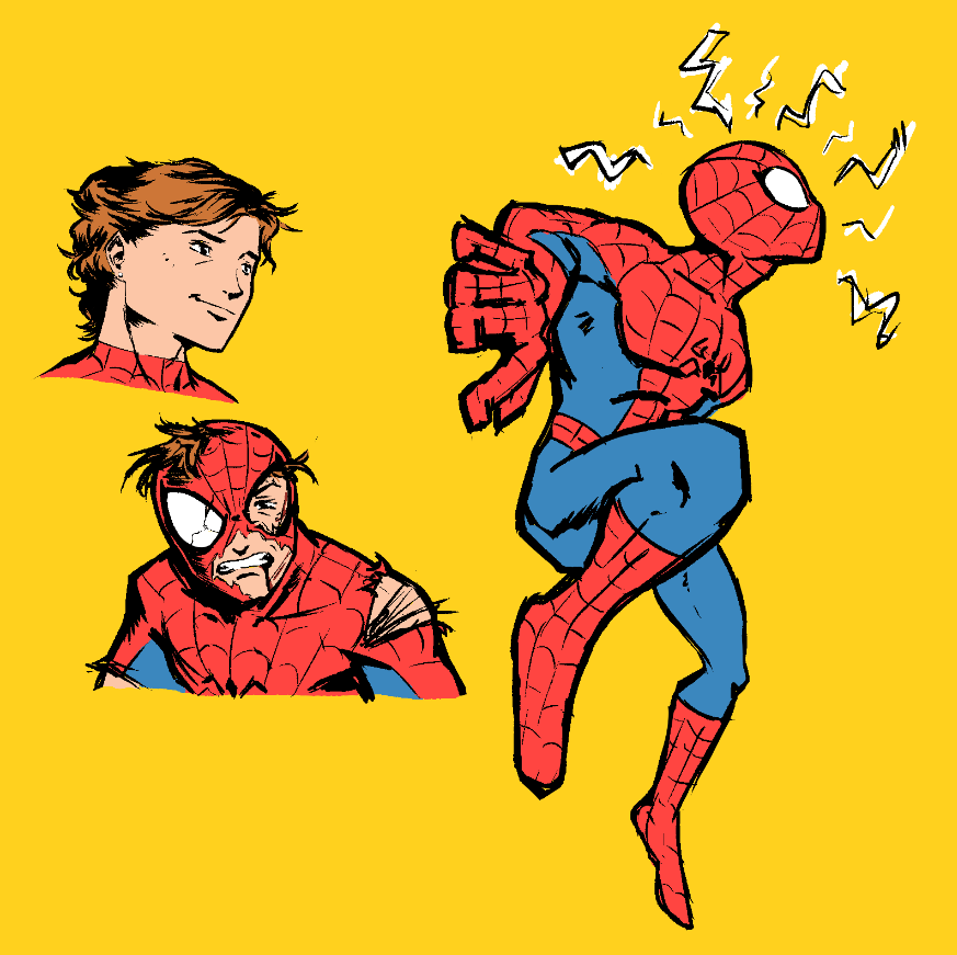 rodsch_art's tweet photo. spideyy! #spiderman https://t.co/boZnrX4Dj3