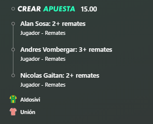 elnovach's tweet photo. REMATES ALDOSIVI vs UNION 🎯 🇦🇷

Parecida a la que tire el otro dia pero menos jugada. Ademas tienen buenas secuencias y buenos suplentes.

CUOTA 15 💣 https://t.co/zJ8lWnebM3