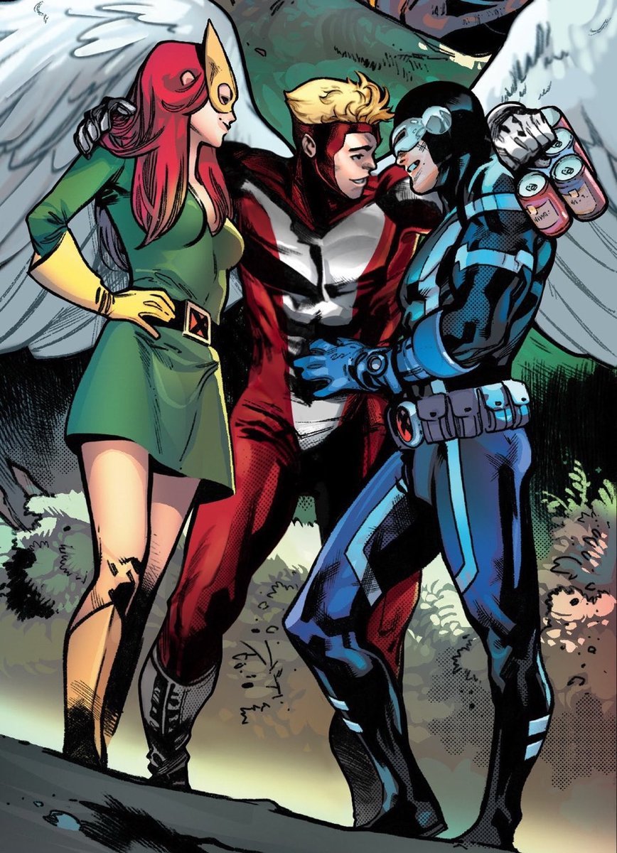 vin1cius_r's tweet photo. o maior erro dos escritores de x-men foi nao ter feito o triângulo amoroso entre jean, warren e scott. ao invés disso preferiram colocar o assediador do wolverine https://t.co/XkX1r32Shc