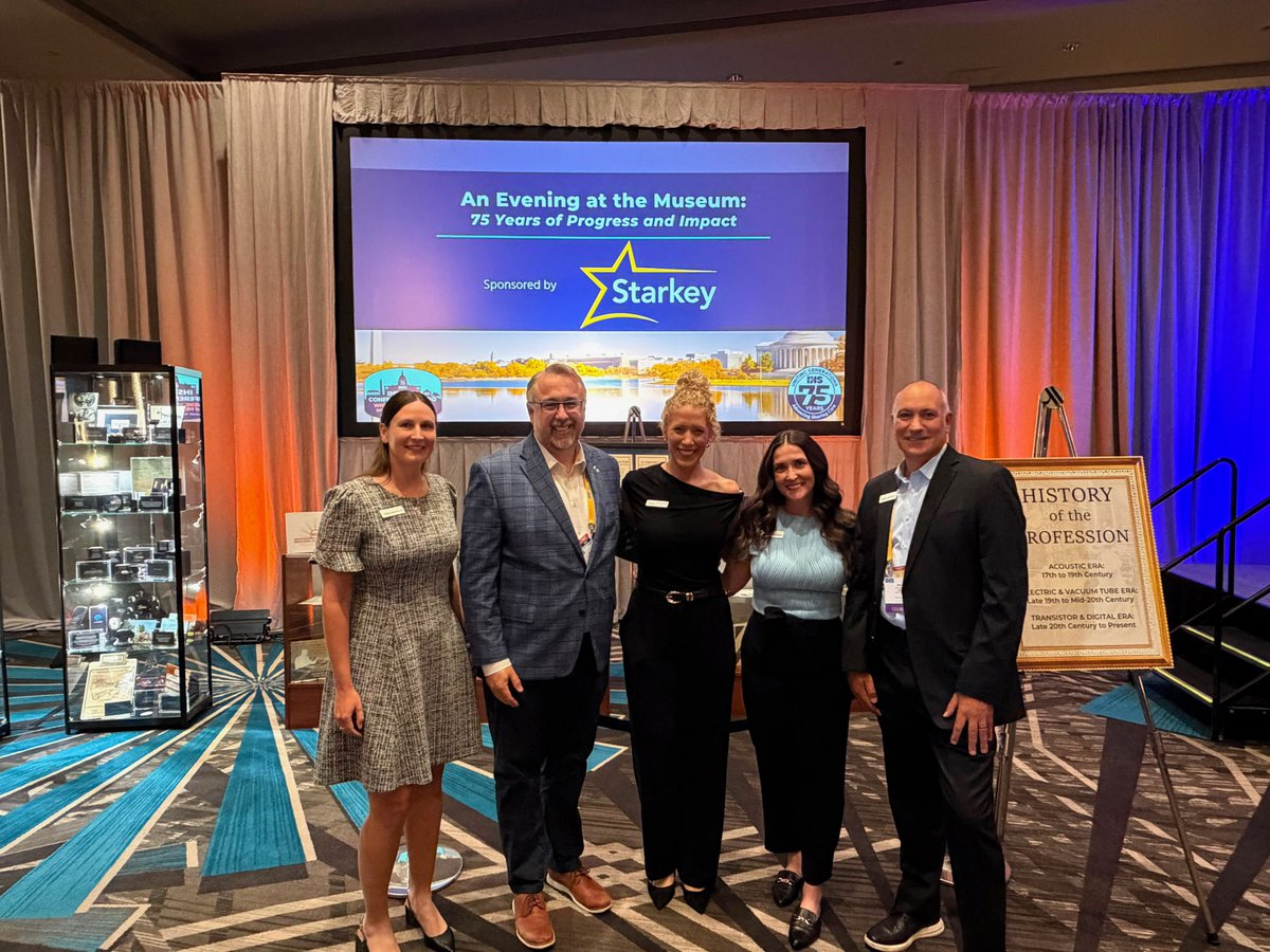 starkeyhearing's tweet photo. Innovation is stronger when the industry comes together. Starkey was proud to sponsor #IHS2026 and join hearing professionals from across the country. Dave Fabry, Ph.D., contributed to conversations shaping the future of hearing healthcare. #HearingHealthcare https://t.co/TBTyFwtpmA