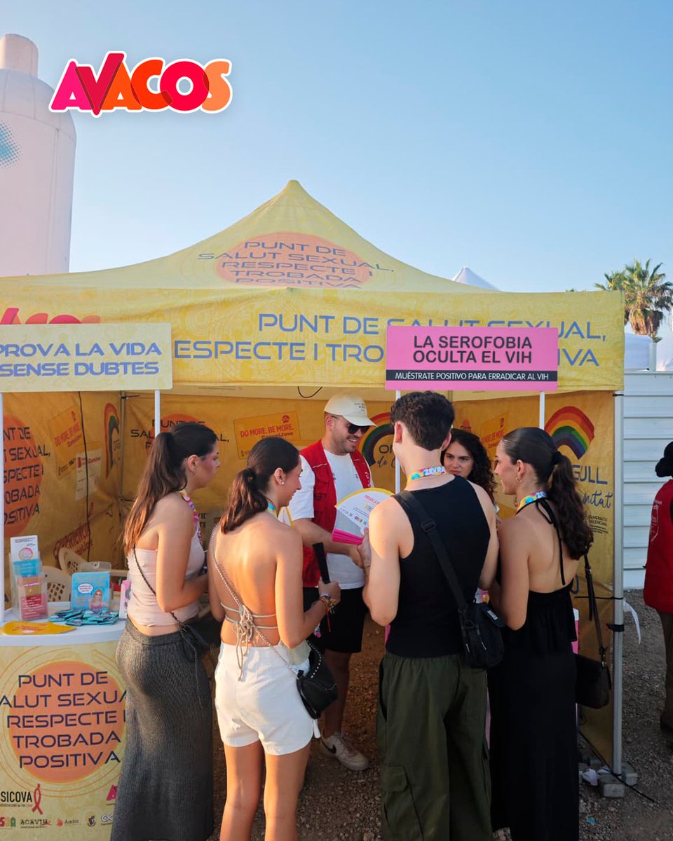 AvacosH's tweet photo. ¡En @MedusaFestival y @ZEVRAFestival este verano!🟣🔴🟠

📲 963 34 20 27
📩 avacos-h@avacos-h.org
📍C/ Gabriel y Galán, 24. Valencia

#avascosh #avacos #sexualidad #supervihvents #salud #sexoseguro #pruebadeVIHda #VIH #valencia #hepatitisC #ITS #sida @calcsicova #calcsicova https://t.co/ctL0GBpwyo