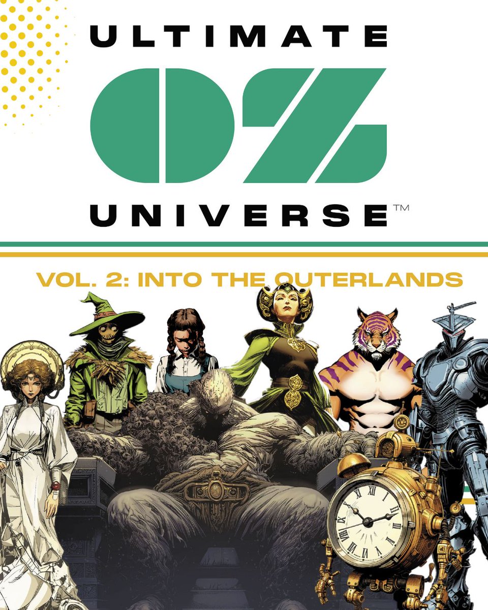 AWA_Studios's tweet photo. @nph Discover Dorothy and Ozma’s next great journeys in ULTIMATE OZ UNIVERSE, VOL. 2: INTO THE OUTERLANDS, featuring a foreword by Neil Patrick Harris. https://t.co/IECMOncDRK