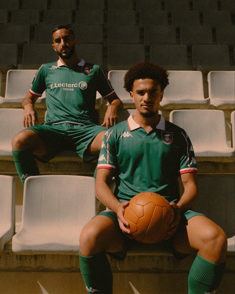 _CSSA's tweet photo. CHEZ NOUS. 🏟️

Le maillot domicile 2026/27 à Louis-Dugauguez.

Du vert. Du rouge. Sedan.

FORT DEPUIS 1919. 🟢🔴

👉 https://t.co/WZIR1M5fH9 https://t.co/4NOW7oDHUZ