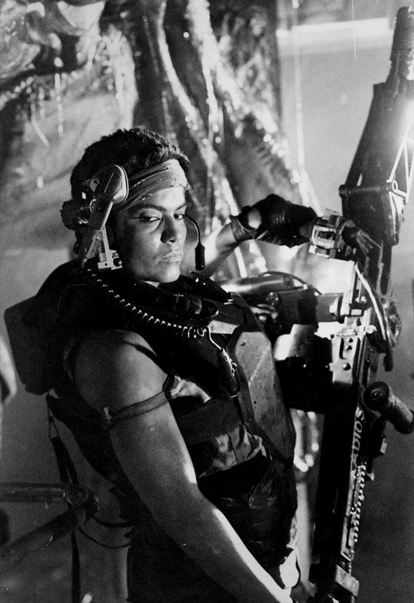 ultrakillblast's tweet photo. Jenette Goldstein in ALIENS https://t.co/lzkl4GTbFf