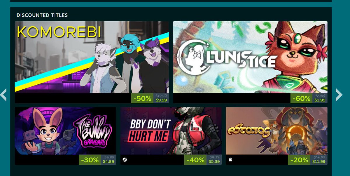 Wario64's tweet photo. Anthro Festival sale on Steam https://t.co/OdDYYRaBLN https://t.co/KDsFNFSnNZ
