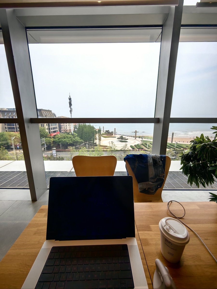 Babu_75's tweet photo. Got my coffee, locked my laptop, and it's that 10-minute work break that feels like a tiny luxury. https://t.co/8uPnyuoUnk
